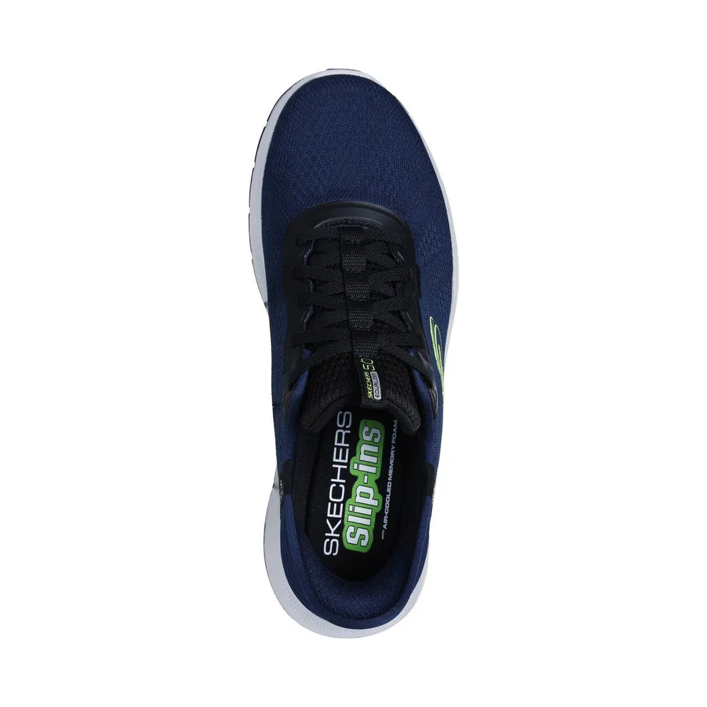 Skechers Slip-ins RF: Equalizer 5.0 – Standpoint Sneaker Marine/Limoen