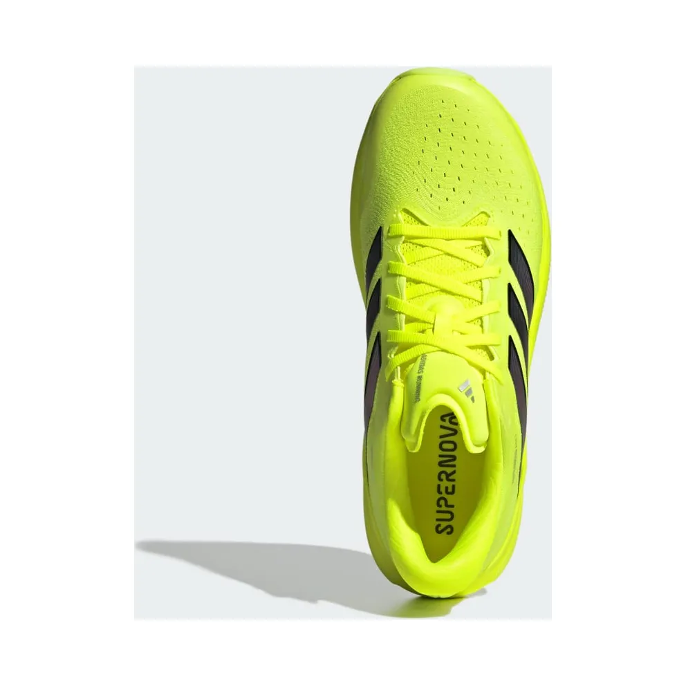 Adidas SUPERNOVA RISE 3 Running Shoes Solar Yellow / Core Black / Silver Metallic (JP8686)