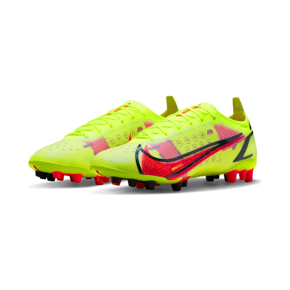 Nike Mercurial Vapor 14 Elite AG Volt Black Bright Crimson (CZ8717-760)