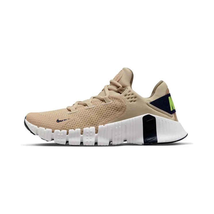 Nike Free Metcon 4 Trainingsschoenen Brown “Rattan / Sandalwood / Green Strike / Thunder Blue” (CT3886-234)