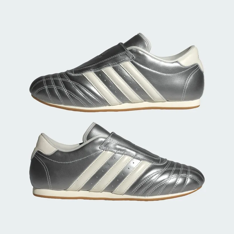Adidas Taekwondo Silver Metallic / Off White / Gum (JS4023)