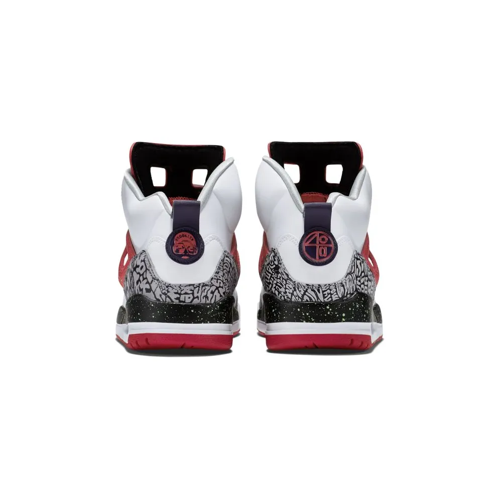 Jordan Spizike Poision Green White/Light Poison Green-University Red-Cool Grey (315371-132)