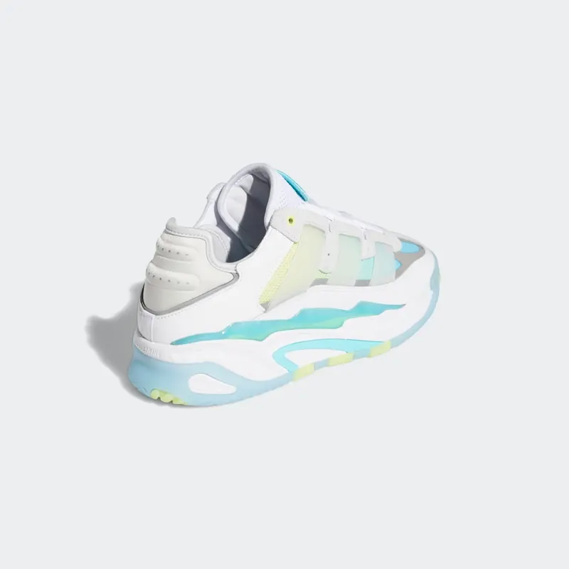 Adidas Niteball Cloud White / Pulse Aqua / Pulse Yellow (S24137)