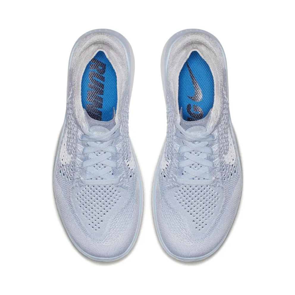 Nike Free RN Flyknit 2018 Hydrogen Blue (W) Hydrogen Blue/White-White (942839-402)