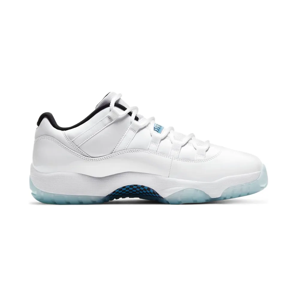 Jordan 11 Retro Low Legend Blue (GS) – “White / Legend Blue / White” (AV2187-117)