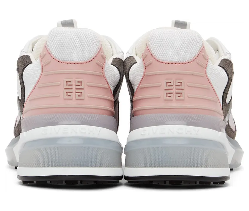 Givenchy White & Pink GIV 1 TR Sneakers (BE002DE1AR149) (2)