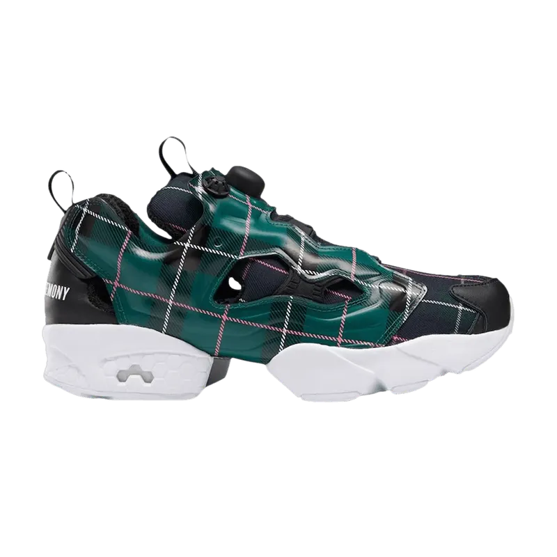 Reebok Instapump Fury Opening Ceremony Plaid Green Green/Blue-Black (Other Brands Reebok)