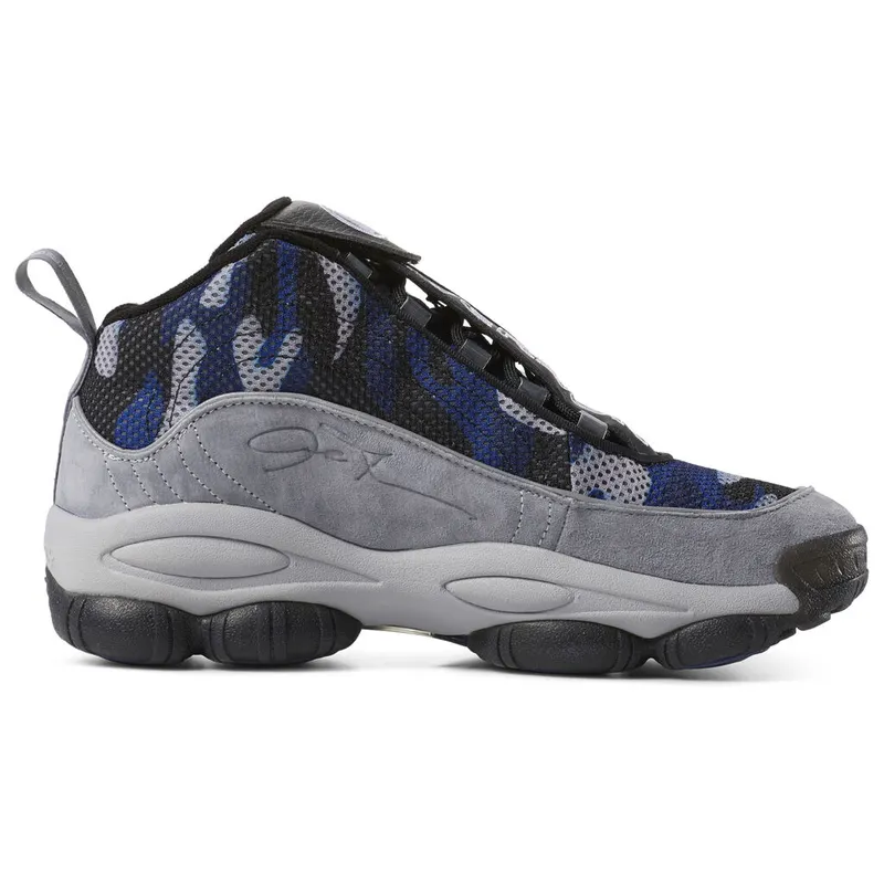 Reebok Iverson Legacy Blue Camo Grey Multi/Dark Royal-Grey (Other Brands Reebok)