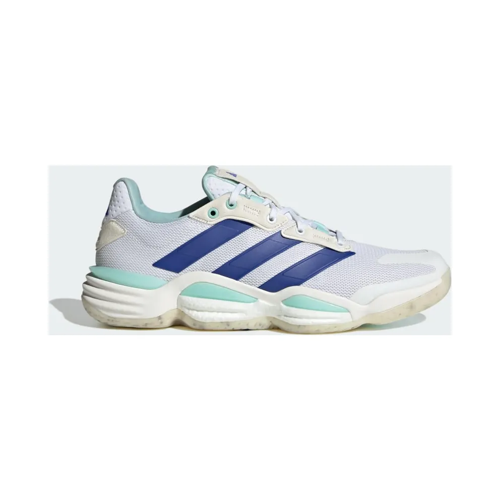 Adidas Stabil 16 Indoor Cloud White / Lucid Blue / Semi Flash Aqua (IE1084)