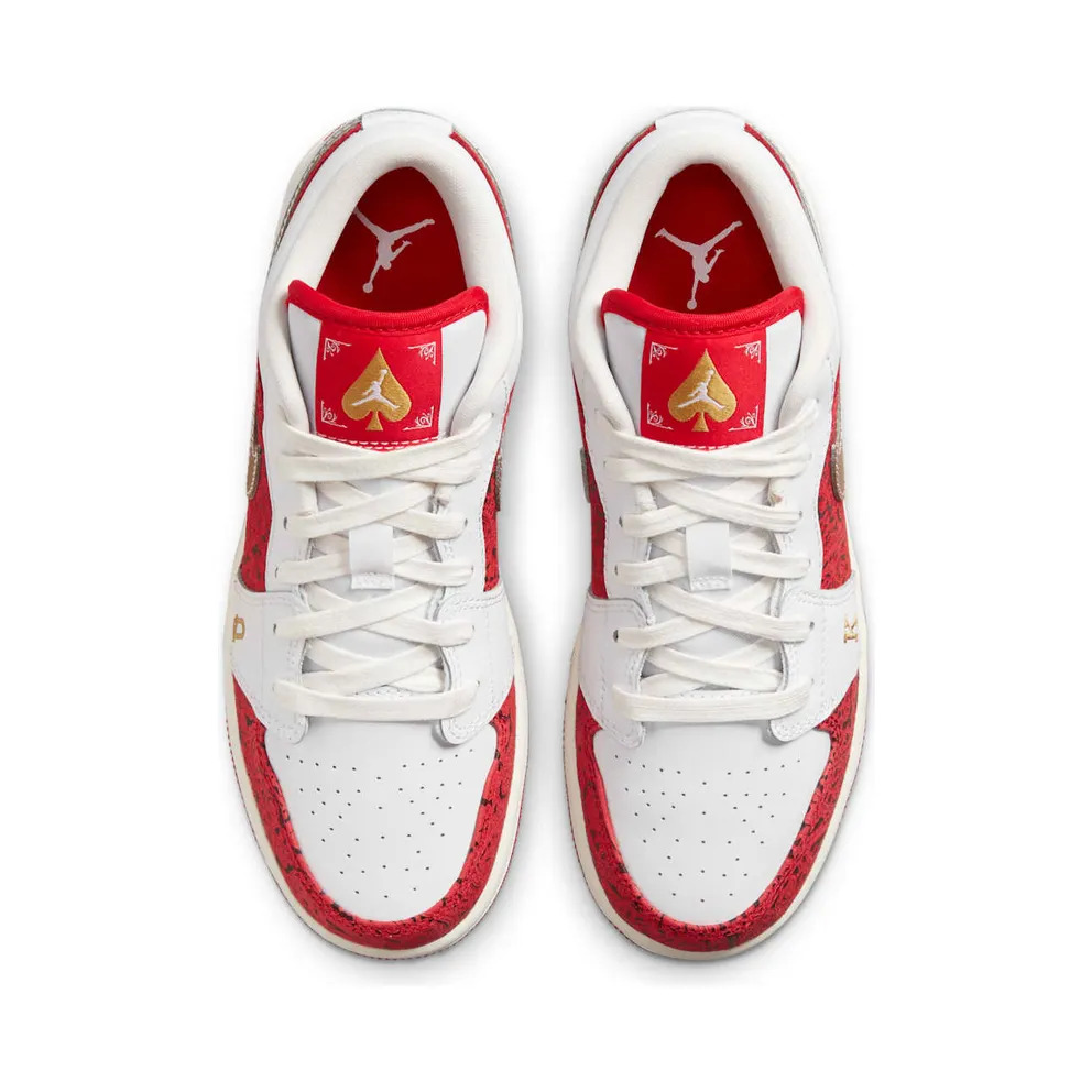 Jordan 1 Low Spades (GS) (DJ5186-100)