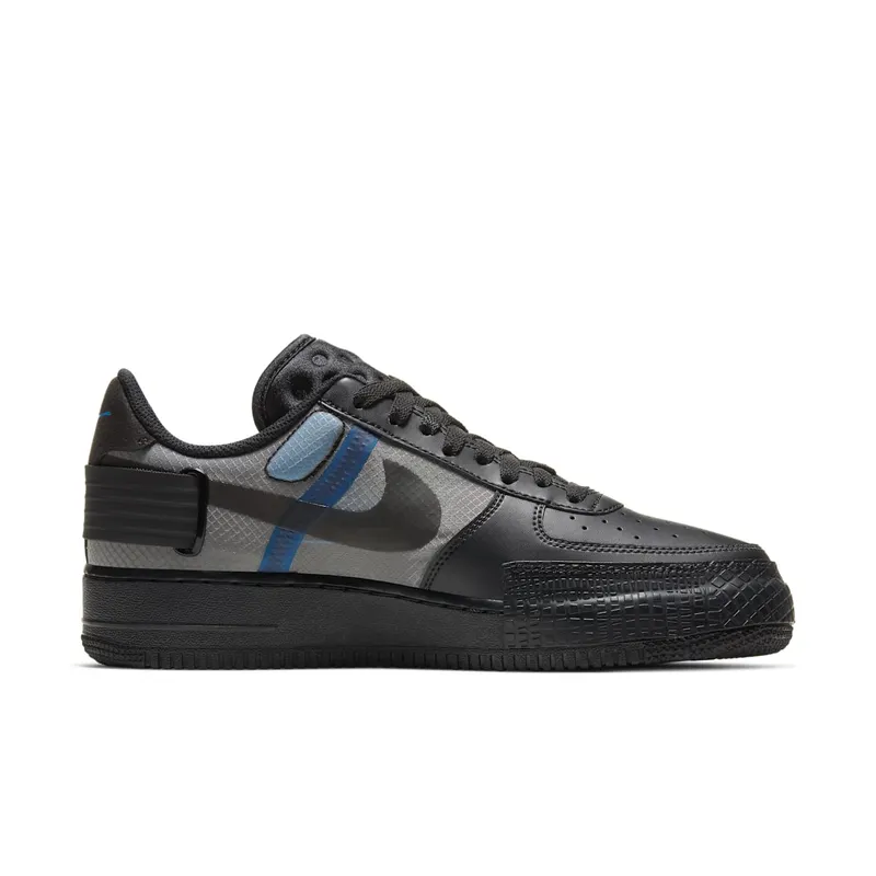 Nike Air Force AF 1 Low Type Triple Black (2019) (AT7859-001)