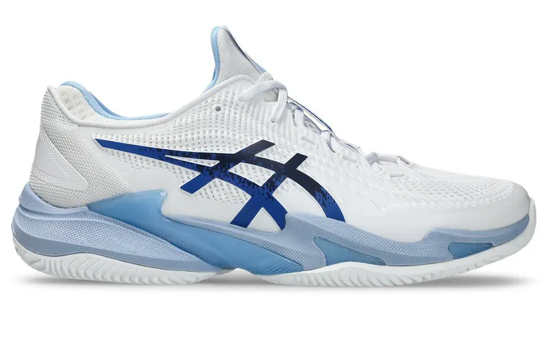 ASICS Court FF 3 Novak Clay White Tuna Blue (1041A521-967)