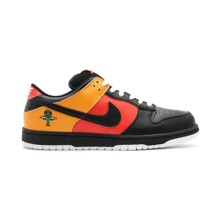 Nike Dunk Low Pro SB ‘Raygun’ Orange Flash/Black-Black (304292-803)