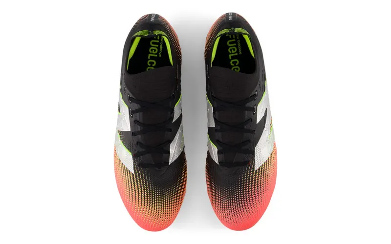 New Balance Tekela Pro Low Laced FG v4 Black Neo Flame Clementine (ST1FLI45)