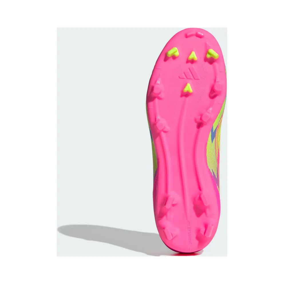adidas F50 League FG/MG Lucid Pink Lucid Lemon Blue Fusion (IE3745)