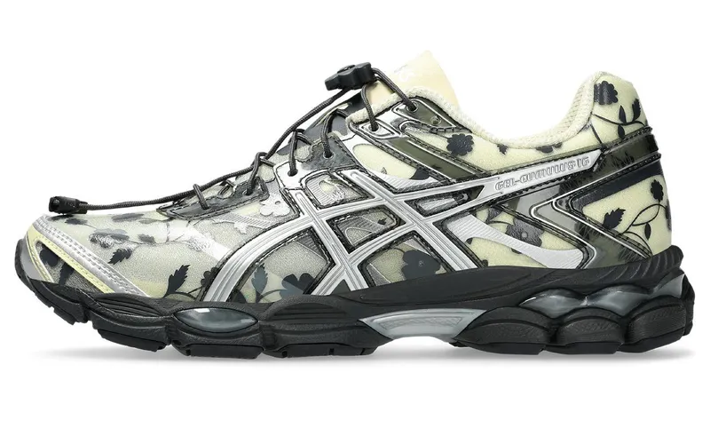 Asics GEL-Cumulus 16 “Floral / Cecilie Bahnsen – Ivory/Black” (1203A762-750)