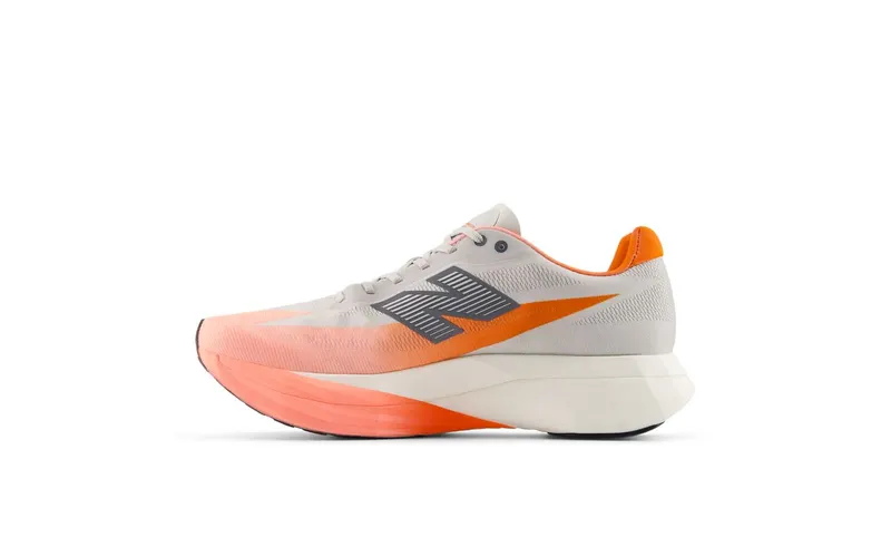 New Balance TCS NYC Marathon FuelCell SuperComp Elite v5 Grapefruit Grey Matter Poppy (MRCELNY5)