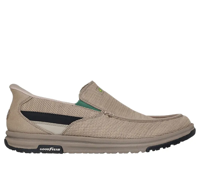 Skechers Slip-ins x John Deere Relaxed Fit: Melson 2.0 – Chaz Sneaker Taupe