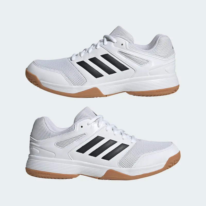 Adidas Speedcourt Indoor Cloud White / Core Black / Gum (IE8032)