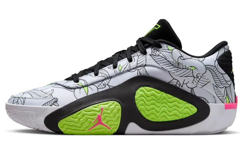 Air Jordan Tatum 2 White/Black/Hyper Pink/Volt (FZ8824-100)