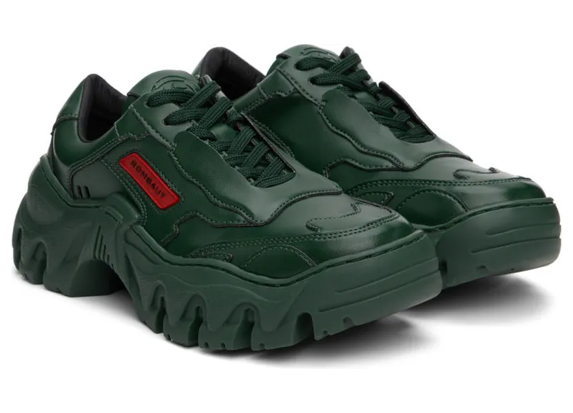 Rombaut SSENSE Exclusive Green Boccaccio II Sneakers (S22-B-070) (4)
