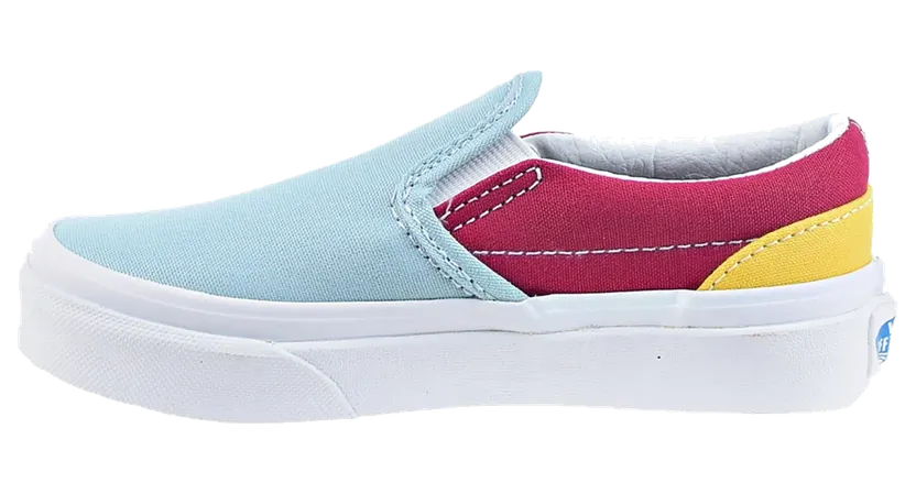 Vans Classic Leather Slip-On PS “Multi/Retro Rainbow” (VN0A5KXM7V6)