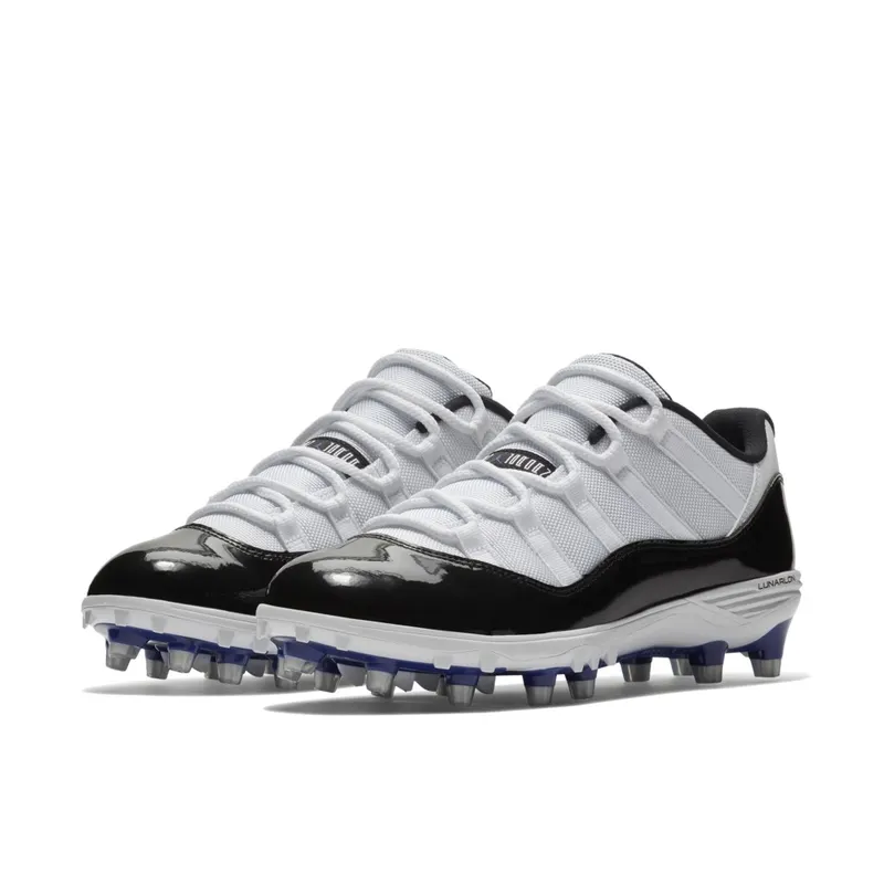 Jordan 11 Retro Low Cleat Concord White/Black-Concord-Black (AO1560-123)