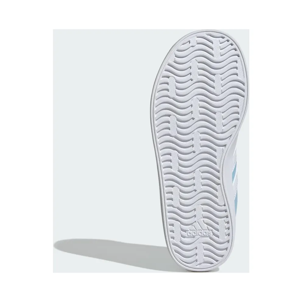 adidas VL Court 3.0 Clear Sky Cloud White Hi-Res Yellow (JS3487)