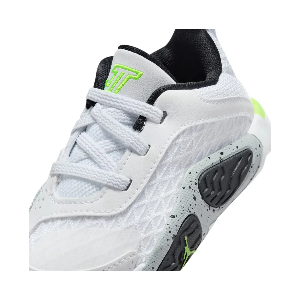 Jordan Tatum 2 White Black Wolf Grey Electric Green (FJ6461-100)