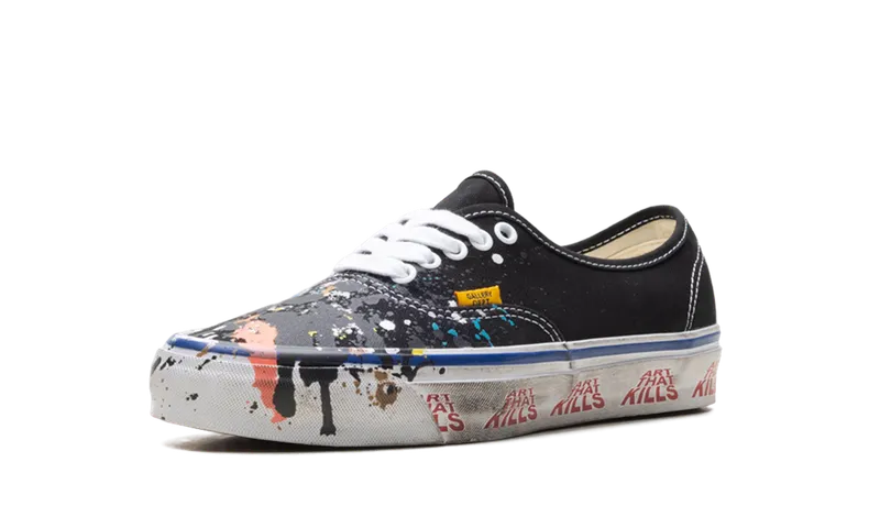 Vans Authentic Reissue 44 “Gallery Dept. Art That Kills – Black” (VN000EEUBLA)
