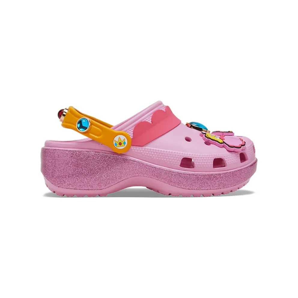 Crocs Classic Platform Clog Super Mario Bros. Princess Peach (212137-90H)