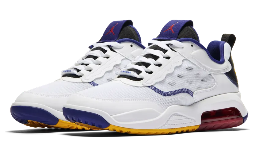 Jordan Air Max 200 ‘Dark Sulfur’ White/Black/Gym Red/Dark Sulfur (CD6105-110)