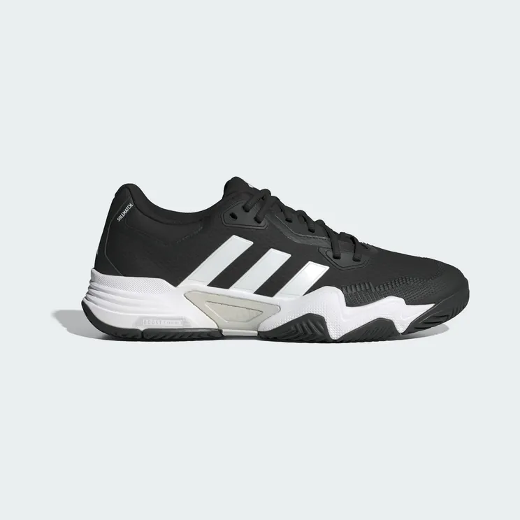 Adidas Solematch Control 2 Tennisschoenen Core Black / Cloud White / Silver Metallic (IF9112)
