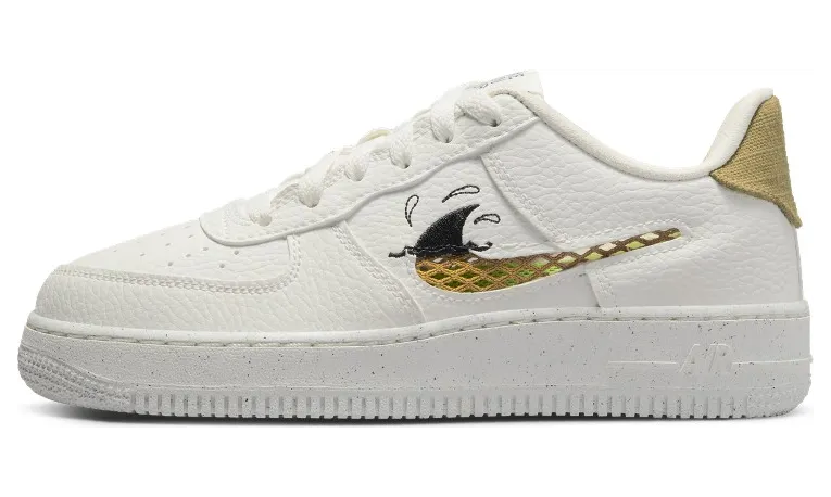 Nike Air Force 1 LV8 Grijs – “Sail / Black / Wheatgrass / Sanded Gold” (DQ7690-100)