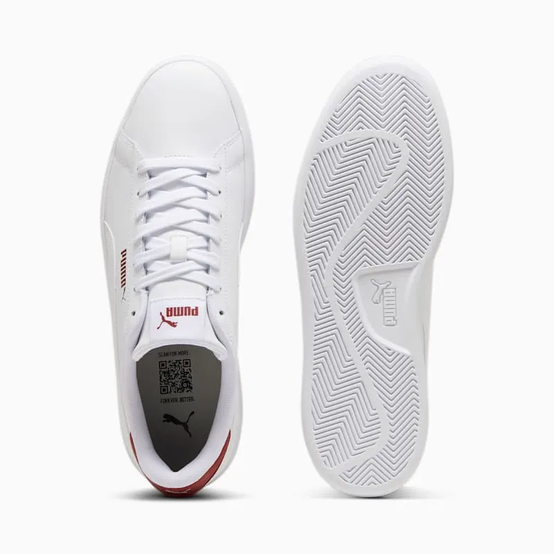 Puma Smash 3.0 L White/Red (390987-20)