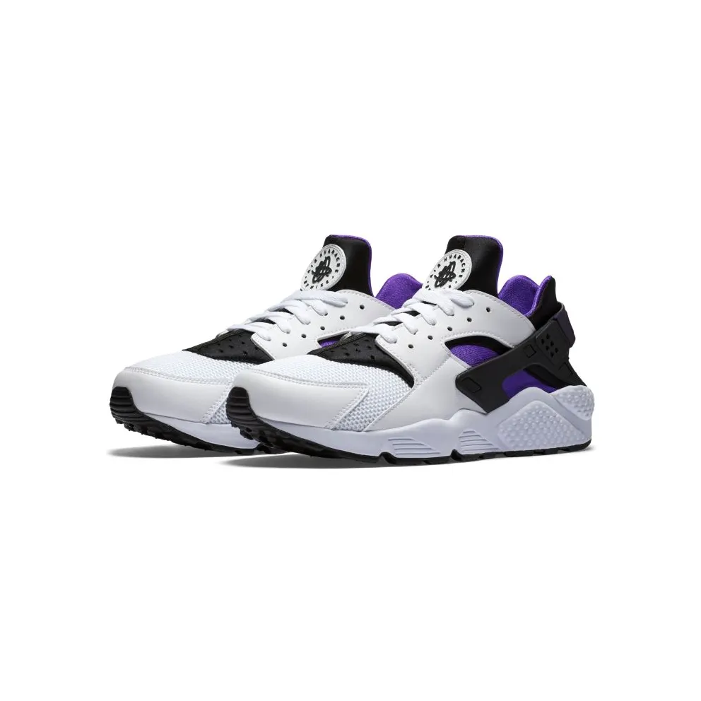 Nike Air Huarache White/Hyper Grp-Black-Purple Dynasty (318429-105)