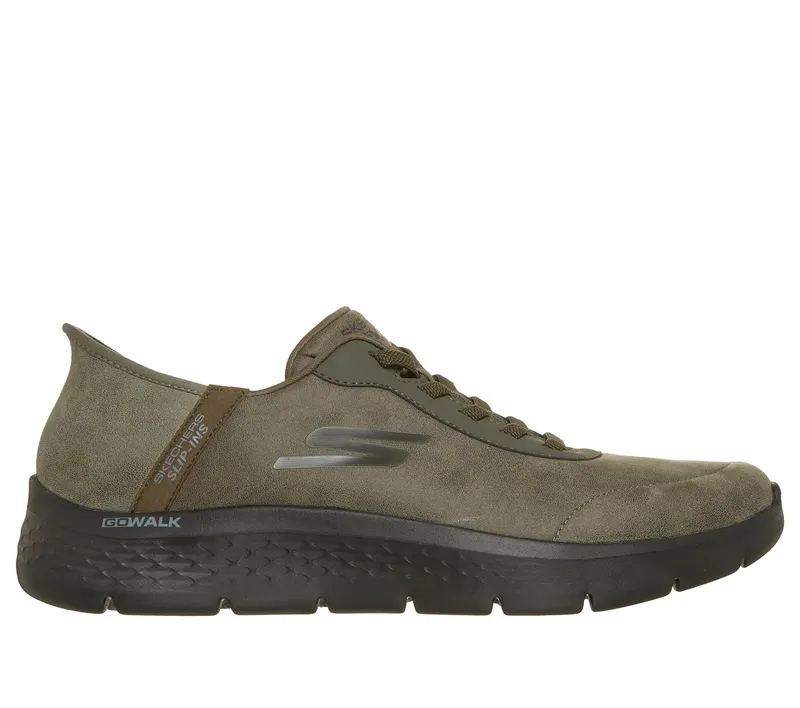 Skechers Slip-ins: GO WALK Flex – Smooth Motion Sneaker Olijf