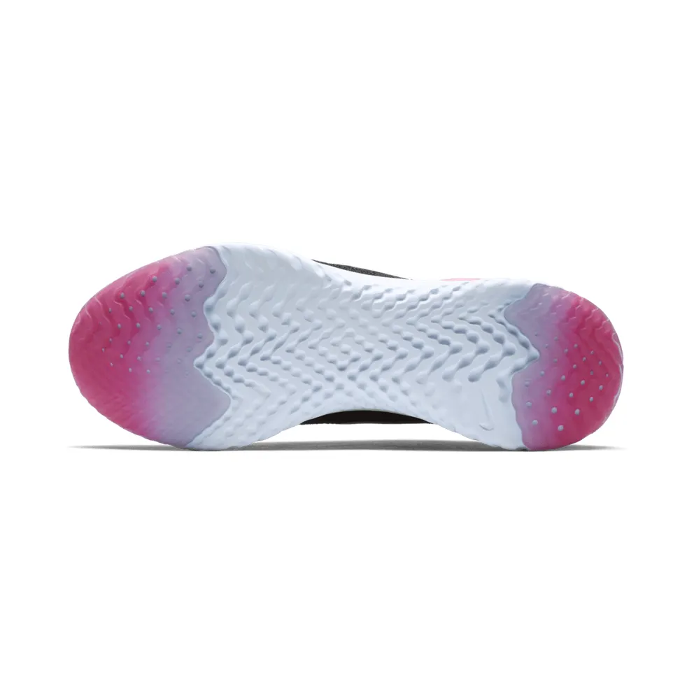 Nike Epic React Flyknit 2 Black Sapphire Hyper Pink Black/Black-Sapphire-Lime Blast-Hyper Pink-Blue Tint (BQ8928-003)