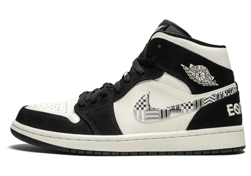 Air Jordan 1 Mid BHM Equality (852542-010)