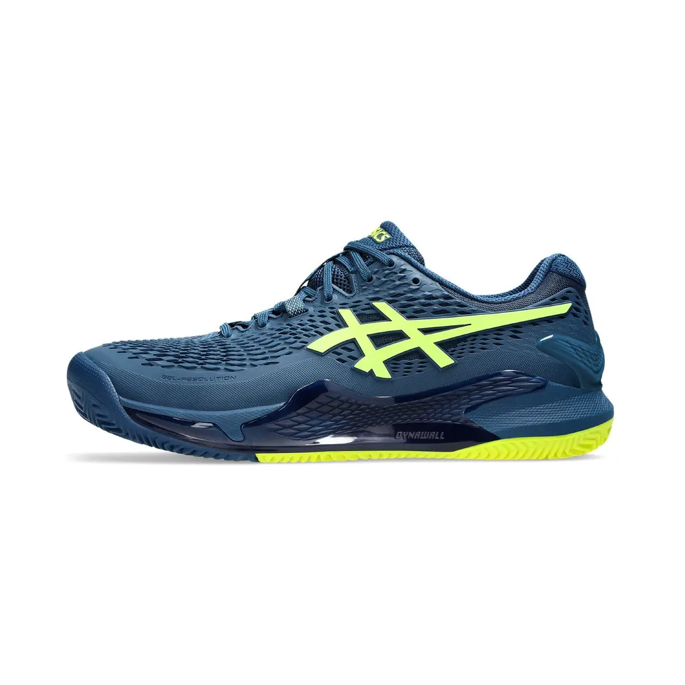 ASICS Gel-Resolution 9 Clay Mako Blue Safety Yellow (1041A375-404)
