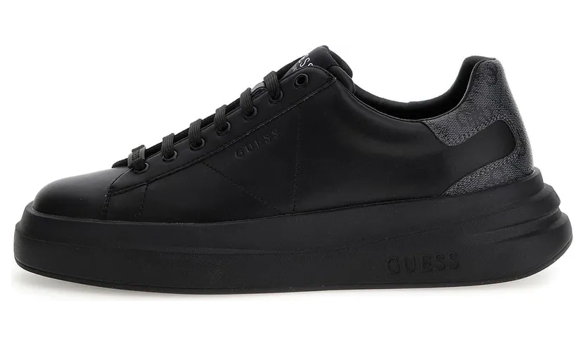 GUESS sneaker Grijs / Zwart (FMPVIB-LEA12-BLACK)
