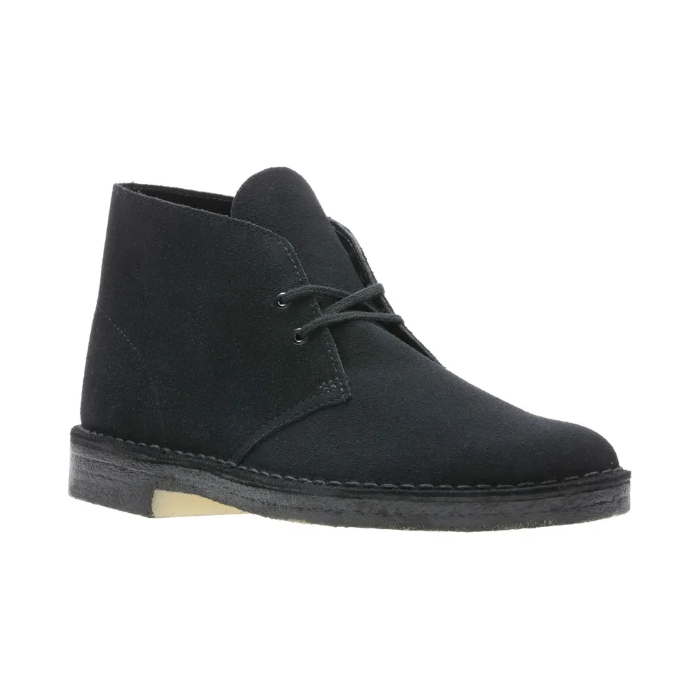 Clarks Originals Desert Boot Black Suede (26138227)