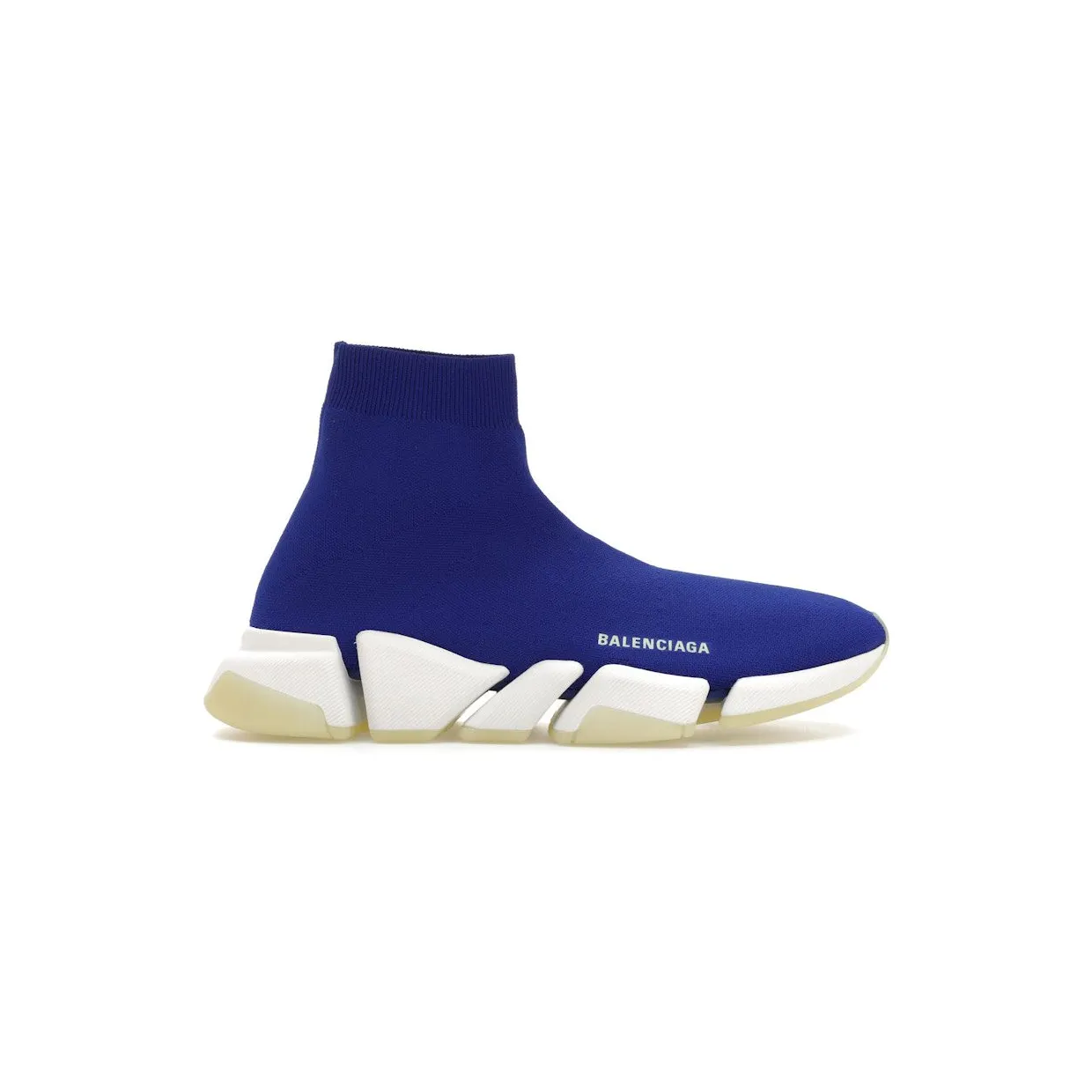 Balenciaga Speed 2.0 Recycled Knit Blue Glow (654020W2DB84798)