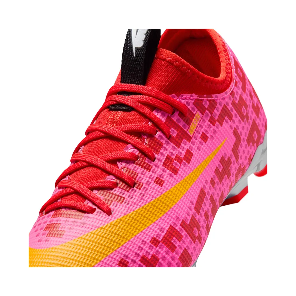 Nike Mercurial Vapor Academy Rush Red/Metallic Silver/Hyper Pink/University Gold (IQ3580-601)