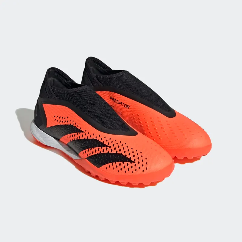 adidas Predator Accuracy.3 Laceless Turf Team Solar Orange Core Black (GW4643)