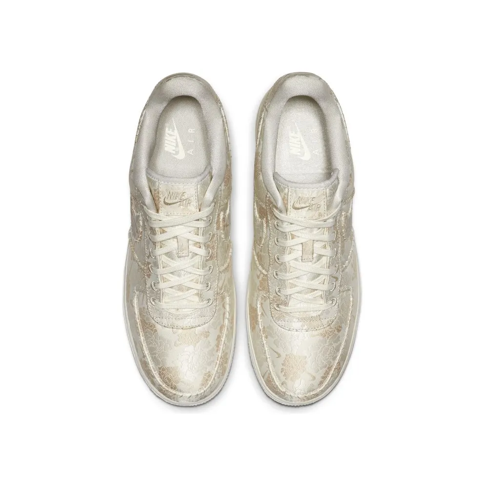 Nike Air Force 1 Low Satin Floral Pale Ivory Pale Ivory/Guava Ice-Sail (AT4144-100)