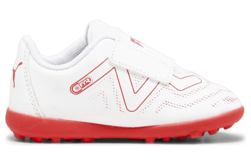 Puma FUTURE PLAY TT V Inf PUMA WHITE-FIRE ORCHID für Kinder, weiß, Größe 37 EU / 4 Kids UK (107396)