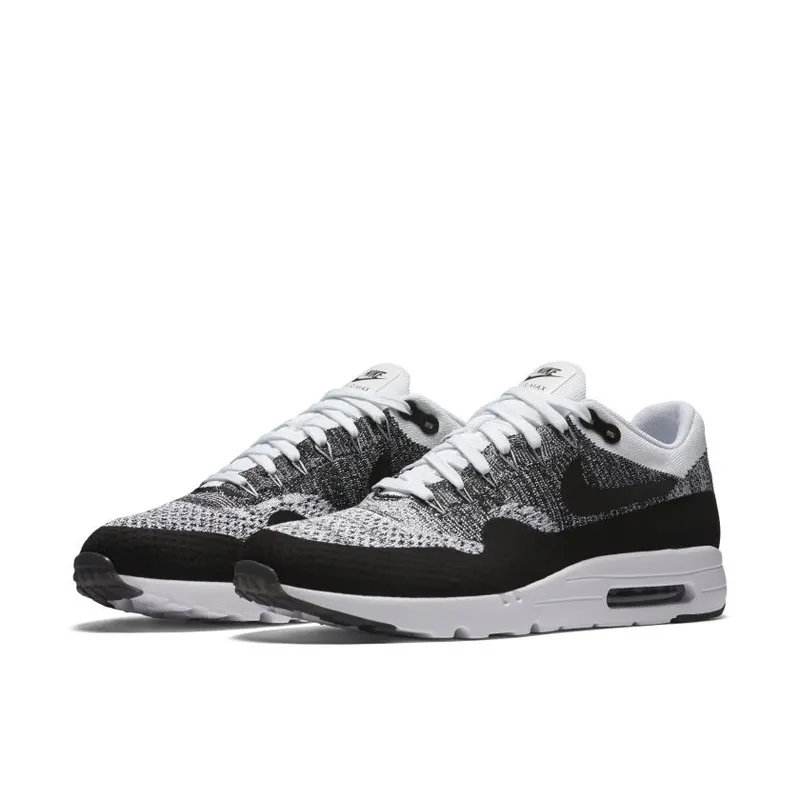 Nike Air Max 1 Ultra Fkynit White Black White/Black (843384-100)