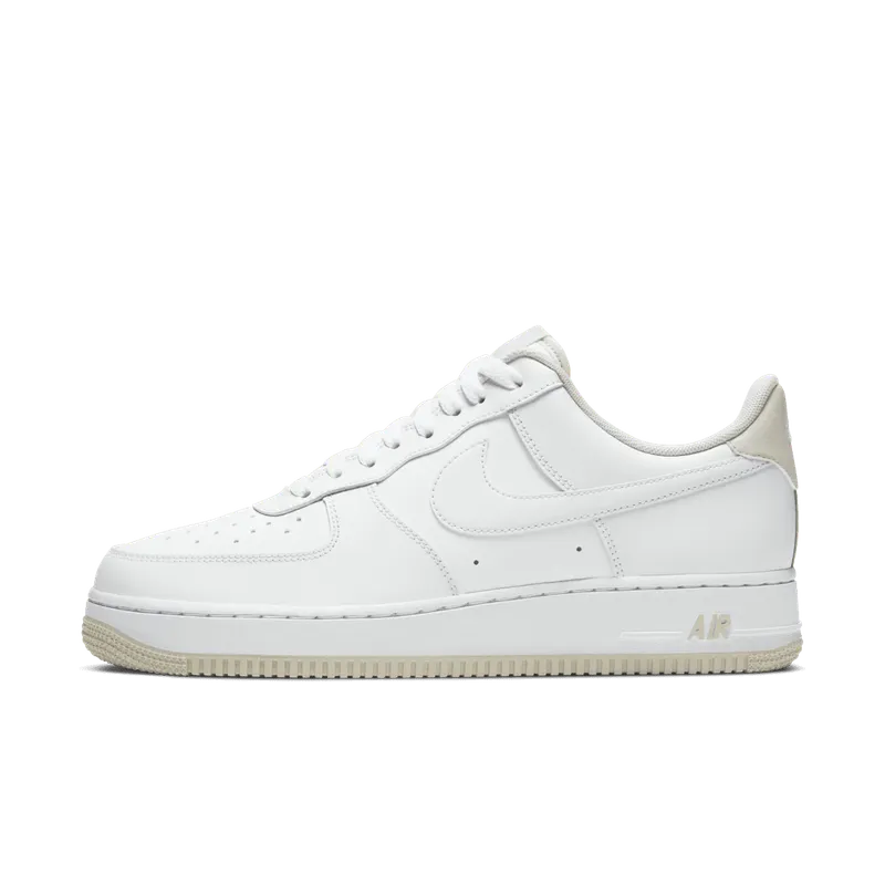 Nike Air Force 1 ’07 White Light Bone White/Light Bone/White (CJ1380-101)