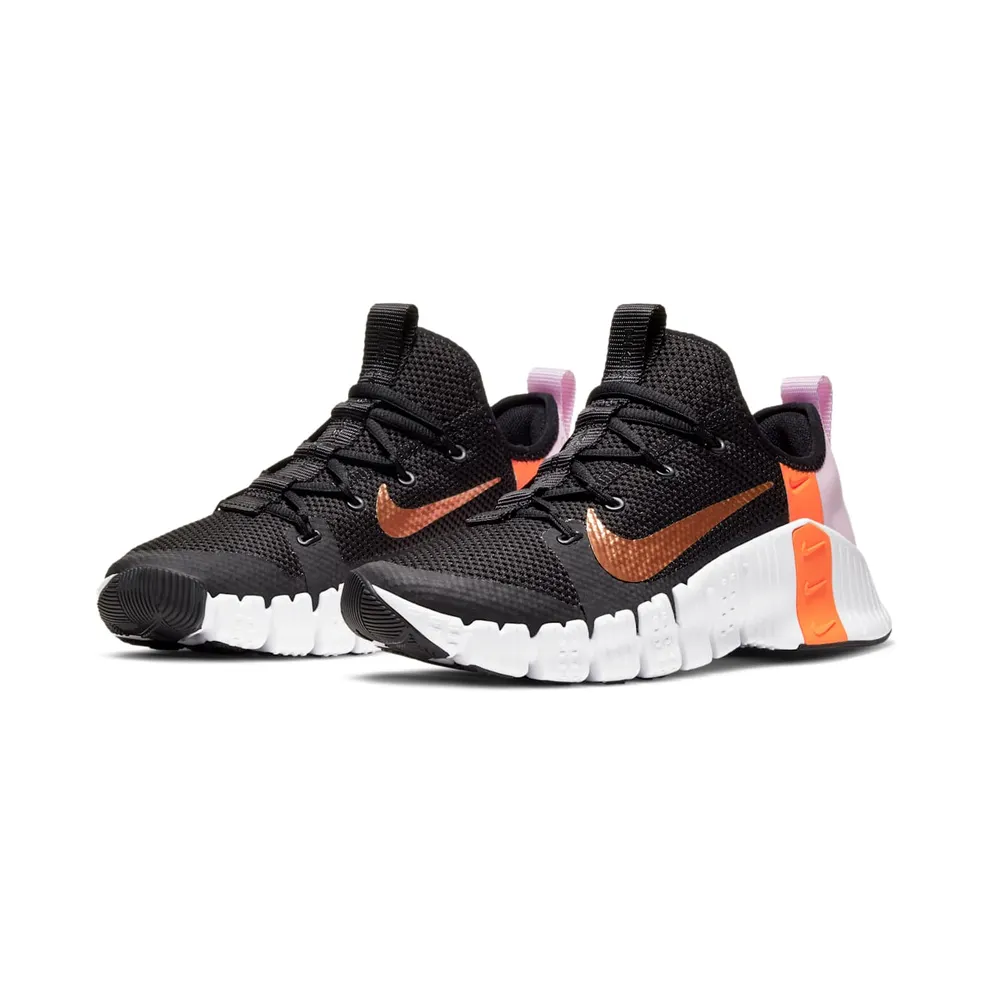 Nike Free Metcon 3 Black Metallic Copper (W) “Black / Light Arctic Pink / Hyper Crimson / Metallic Copper” (CJ6314-086)
